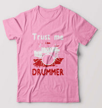Load image into Gallery viewer, Drummer T-Shirt for Men-Light Baby Pink-Ektarfa.online
