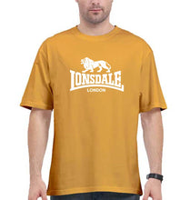 Load image into Gallery viewer, Lonsdale Oversized T-Shirt for Men-Golden Yellow-Ektarfa.online
