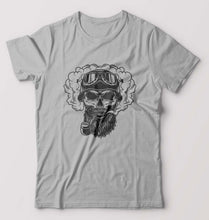 Load image into Gallery viewer, Skull T-Shirt for Men-Grey Melange-Ektarfa.online
