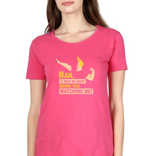 Load image into Gallery viewer, Johnny Bravo T-Shirt for Women-Pink-Ektarfa.online
