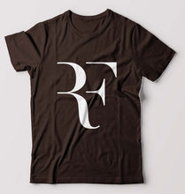 Load image into Gallery viewer, Roger Federer_RF T-Shirt for Men-Coffee Brown-Ektarfa.online
