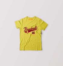 Load image into Gallery viewer, Baseball Kids T-Shirt for Boy/Girl-Yellow-Ektarfa.online
