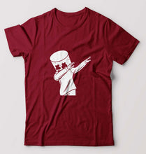 Load image into Gallery viewer, Dab Marshmello T-Shirt for Men-Maroon-Ektarfa.online
