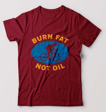 Load image into Gallery viewer, Cycling T-Shirt for Men-Maroon-Ektarfa.online
