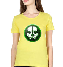 Load image into Gallery viewer, Call of Duty (COD) T-Shirt for Women-Yellow-Ektarfa.online
