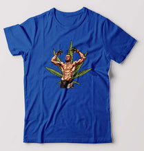 Load image into Gallery viewer, Nate Diaz UFC Weed T-Shirt for Men-Royal Blue-Ektarfa.online
