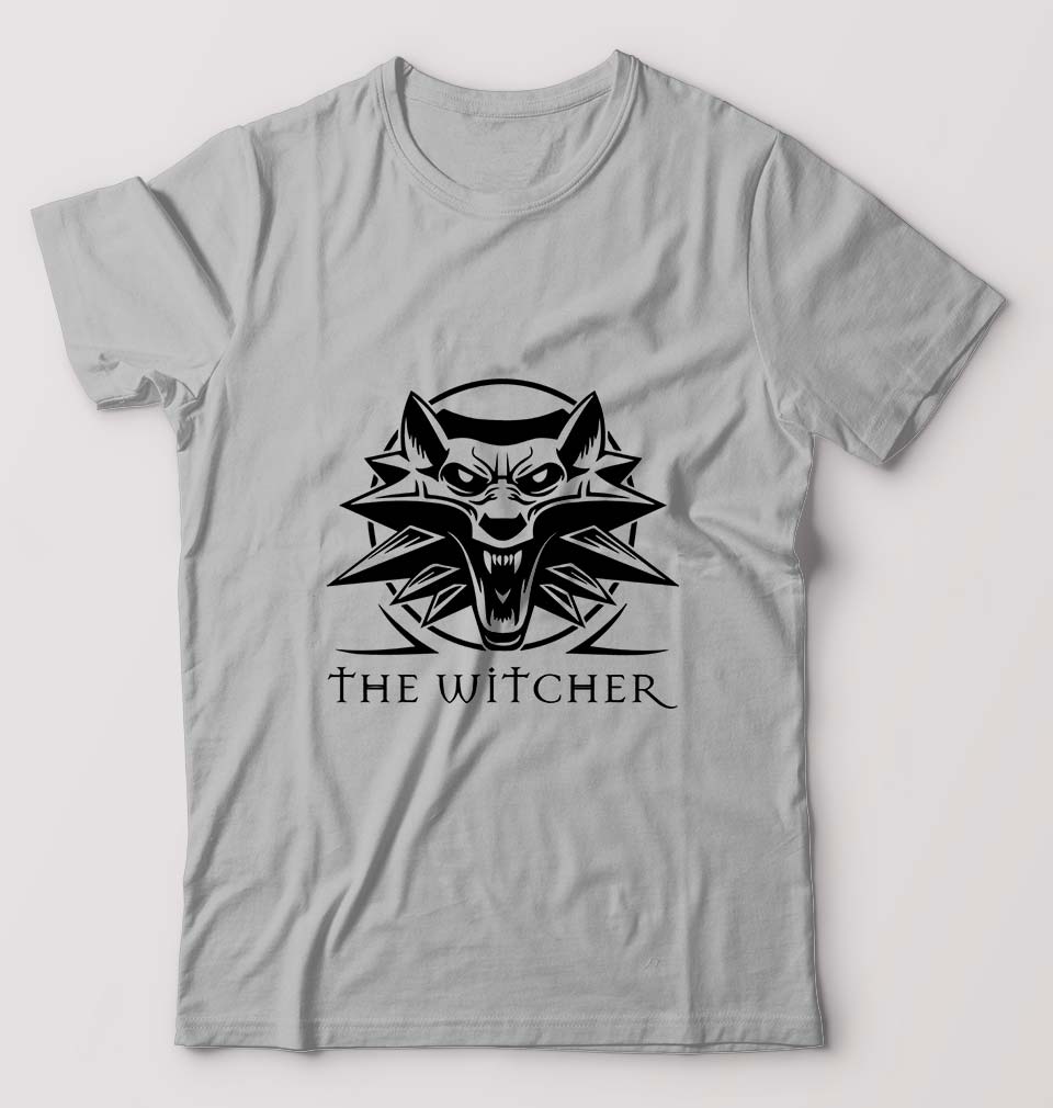 The Witcher T-Shirt for Men-Grey Melange-Ektarfa.online