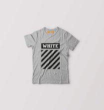 Load image into Gallery viewer, off white Kids T-Shirt for Boy/Girl-Grey-Ektarfa.online
