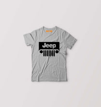 Load image into Gallery viewer, Jeep Kids T-Shirt for Boy/Girl-Grey-Ektarfa.online
