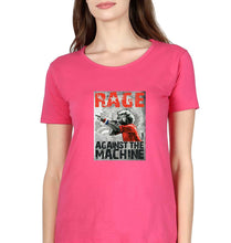 Load image into Gallery viewer, Rage Against The Machine T-Shirt for Women-Pink-Ektarfa.online
