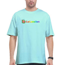 Load image into Gallery viewer, CoComelon Oversized T-Shirt for Men-Mint-Ektarfa.online
