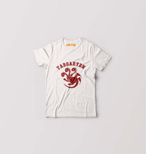 Load image into Gallery viewer, House Targaryen (GOT) Kids T-Shirt for Boy/Girl-White-Ektarfa.online
