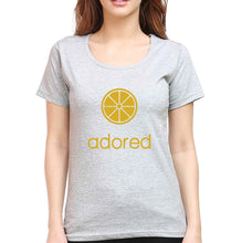 Load image into Gallery viewer, Adored T-Shirt for Women-Grey Melange-Ektarfa.online
