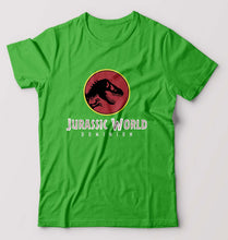 Load image into Gallery viewer, Jurassic World T-Shirt for Men-S(38 Inches)-flag green-Ektarfa.online
