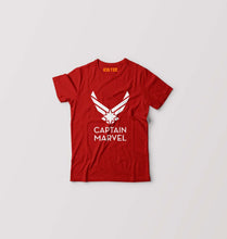 Load image into Gallery viewer, Captain Marvel Superhero Kids T-Shirt for Boy/Girl-Red-Ektarfa.online
