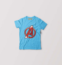 Load image into Gallery viewer, Avenger Logo Kids T-Shirt for Boy/Girl-Light blue-Ektarfa.online
