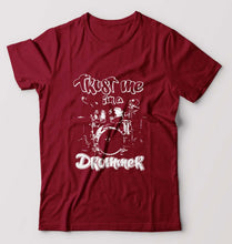 Load image into Gallery viewer, Drummer T-Shirt for Men-Maroon-Ektarfa.online
