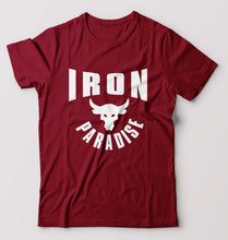 Load image into Gallery viewer, Iron Paradise T-Shirt for Men-Maroon-Ektarfa.online
