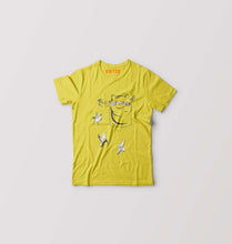 Load image into Gallery viewer, NINJA CAT Kids T-Shirt for Boy/Girl-Yellow-Ektarfa.online
