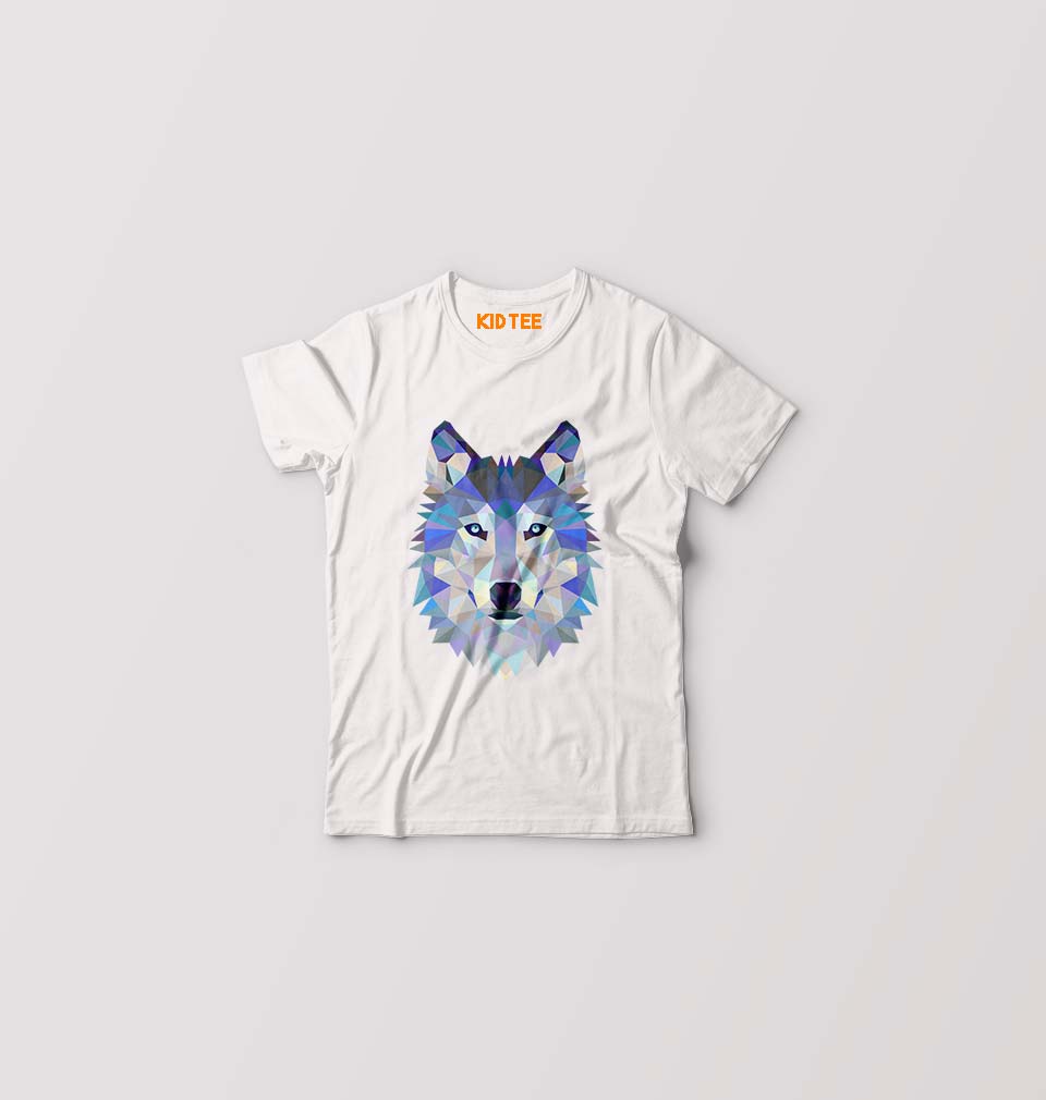 Wolf Kids T-Shirt for Boy/Girl-White-Ektarfa.online