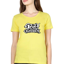 Load image into Gallery viewer, Ozzy Osbourne T-Shirt for Women-Yellow-Ektarfa.online
