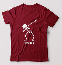 Load image into Gallery viewer, Dab Life T-Shirt for Men-Maroon-Ektarfa.online
