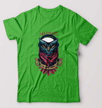 Load image into Gallery viewer, Owl Music T-Shirt for Men-Flag Green-Ektarfa.online
