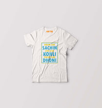 Load image into Gallery viewer, CRICKET Sachin Kohli Dhoni Kids T-Shirt for Boy/Girl-White-Ektarfa.online
