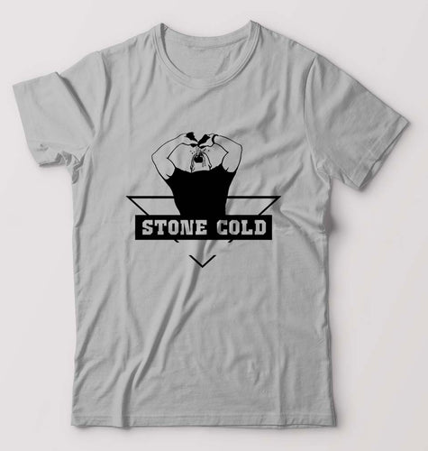 Stone Cold Steve Austin (WWE) T-Shirt for Men-Grey Melange-Ektarfa.online