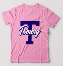 Load image into Gallery viewer, Varsity Tommy T-Shirt for Men-Light Baby Pink-Ektarfa.online
