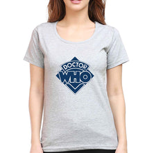 Load image into Gallery viewer, Doctor Who T-Shirt for Women-Grey Melange-Ektarfa.online
