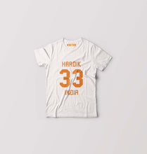 Load image into Gallery viewer, Hardik Pandya Kids T-Shirt for Boy/Girl-White-Ektarfa.online
