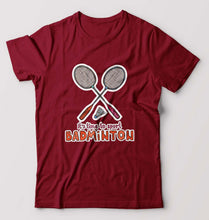 Load image into Gallery viewer, Badminton T-Shirt for Men-Maroon-Ektarfa.online
