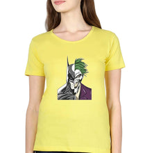Load image into Gallery viewer, Batman Joker T-Shirt for Women-Yellow-Ektarfa.online
