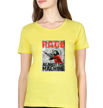 Load image into Gallery viewer, Rage Against The Machine T-Shirt for Women-Yellow-Ektarfa.online
