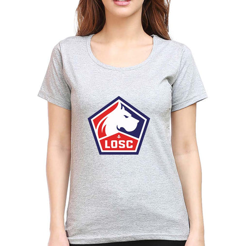 Lille T-Shirt for Women-Grey Melange-Ektarfa.online