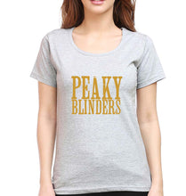 Load image into Gallery viewer, Peaky Blinders T-Shirt for Women-Grey Melange-Ektarfa.online
