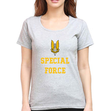 Load image into Gallery viewer, Special Force T-Shirt for Women-Grey Melange-Ektarfa.online
