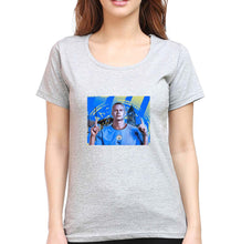 Load image into Gallery viewer, Erling Haaland T-Shirt for Women-Grey Melange-Ektarfa.online
