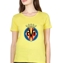 Load image into Gallery viewer, Villarreal T-Shirt for Women-Yellow-Ektarfa.online
