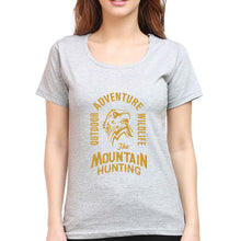 Load image into Gallery viewer, Eagle T-Shirt for Women-Grey Melange-Ektarfa.online
