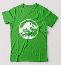 Load image into Gallery viewer, Jurassic World T-Shirt for Men-flag green-Ektarfa.online
