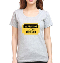 Load image into Gallery viewer, J. Cole T-Shirt for Women-Grey Melange-Ektarfa.online
