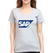 Load image into Gallery viewer, SAP T-Shirt for Women-Grey Melange-Ektarfa.online
