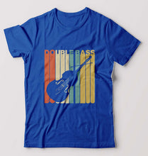 Load image into Gallery viewer, Double Bass Violin T-Shirt for Men-Royal Blue-Ektarfa.online
