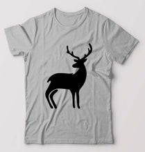 Load image into Gallery viewer, Deer T-Shirt for Men-Grey Melange-Ektarfa.online
