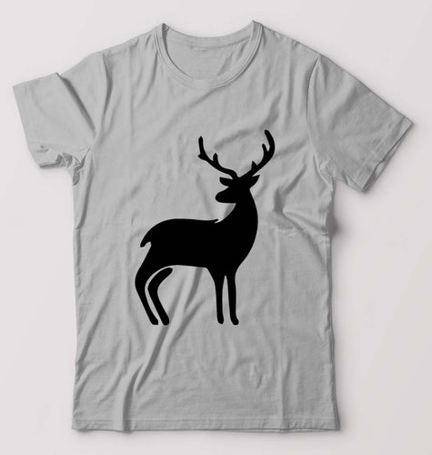 Deer T-Shirt for Men-Grey Melange-Ektarfa.online