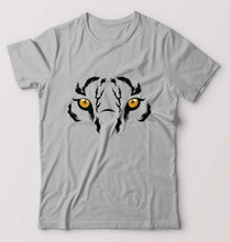 Load image into Gallery viewer, Tiger Eyes T-Shirt for Men-Grey Melange-Ektarfa.online

