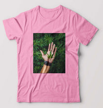 Load image into Gallery viewer, Weed T-Shirt for Men-Light Baby Pink-Ektarfa.online
