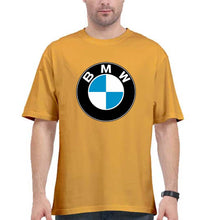 Load image into Gallery viewer, BMW Oversized T-Shirt for Men-Golden Yellow-Ektarfa.online
